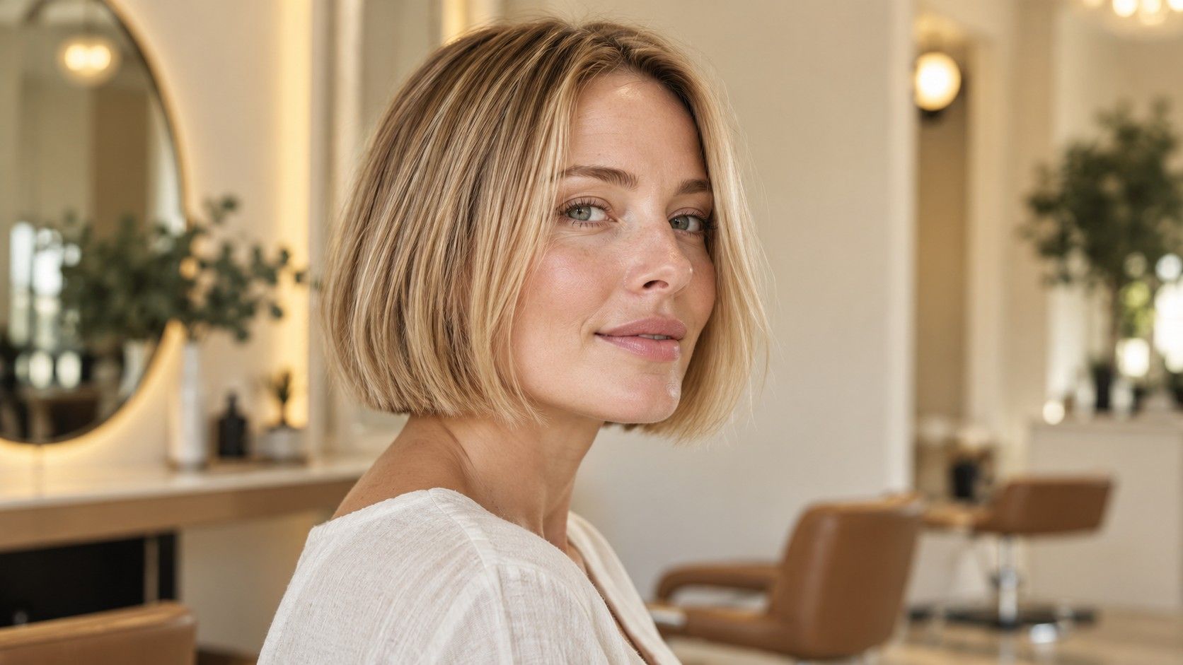 A Blunt Bob for Fine Hair: Keep the Edge, Avoid the Flatness